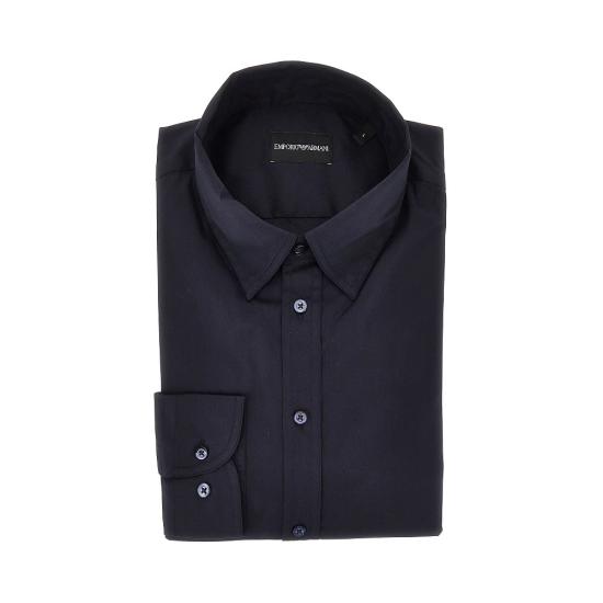 26FW 엠포리오 아르마니 셔츠 EM007200TE10400 Blue