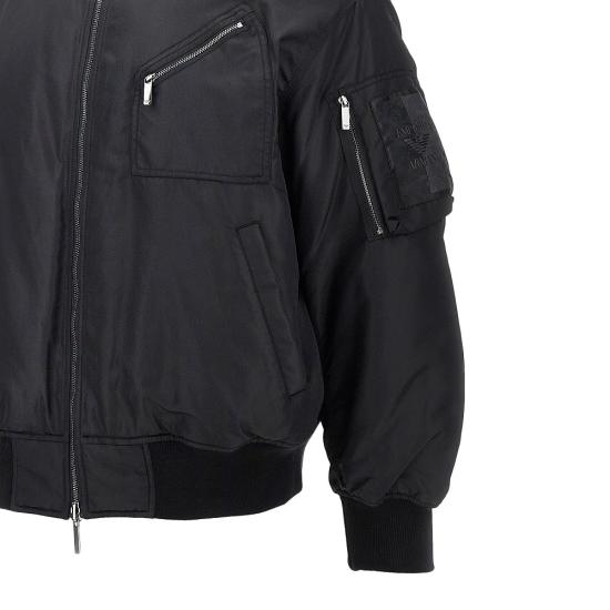 26FW 엠포리오 아르마니 패딩 EM006749AF29161 Black - EMPORIO ARMANI