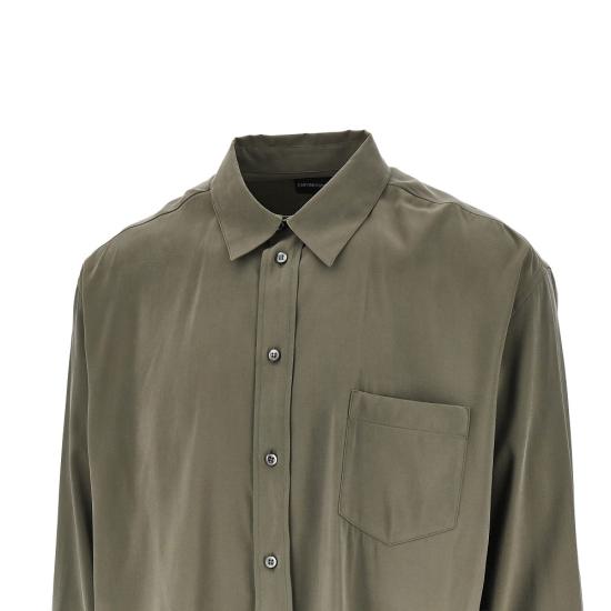 26FW 엠포리오 아르마니 셔츠 EM007205TE23282 Green - EMPORIO ARMANI