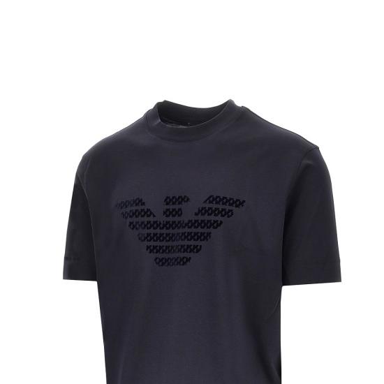 26FW 엠포리오 아르마니 탑 EM006770AF10017 Blue - EMPORIO ARMANI
