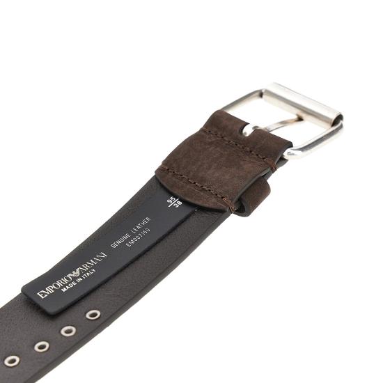 26FW 엠포리오 아르마니 벨트 EM007160AF29126 Brown - EMPORIO ARMANI