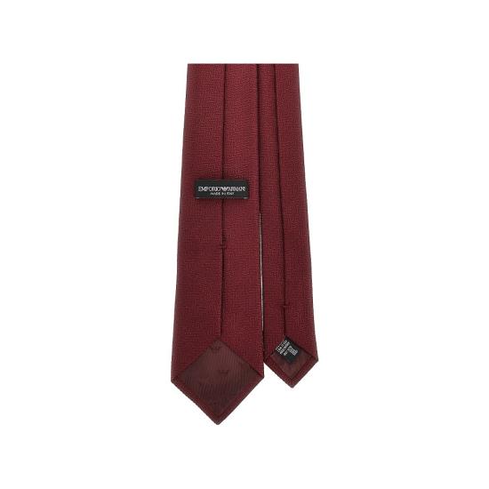 26FW 엠포리오 아르마니 넥타이 EM001344TE22405 Red - EMPORIO ARMANI