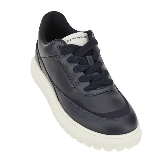 26FW 엠포리오 아르마니 슈즈 EM006510AF27353 Blue - EMPORIO ARMANI