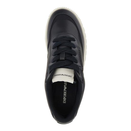 26FW 엠포리오 아르마니 슈즈 EM006510AF27353 Blue - EMPORIO ARMANI