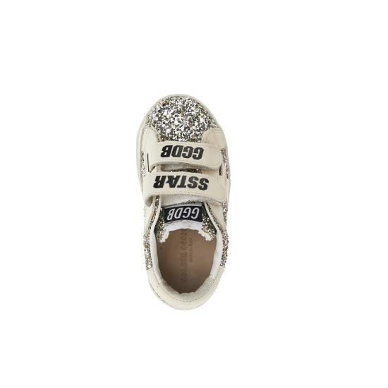 26FW [키즈] 골든구스 스니커즈 GYF00111F005314 Silver - GOLDEN GOOSE