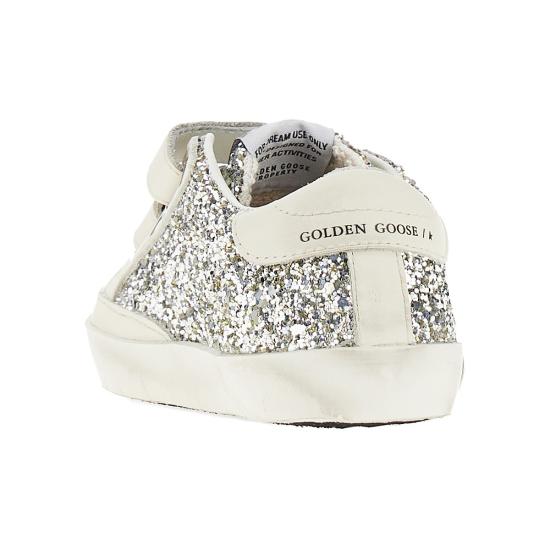 26FW [키즈] 골든구스 스니커즈 GYF00111F005314 Silver - GOLDEN GOOSE