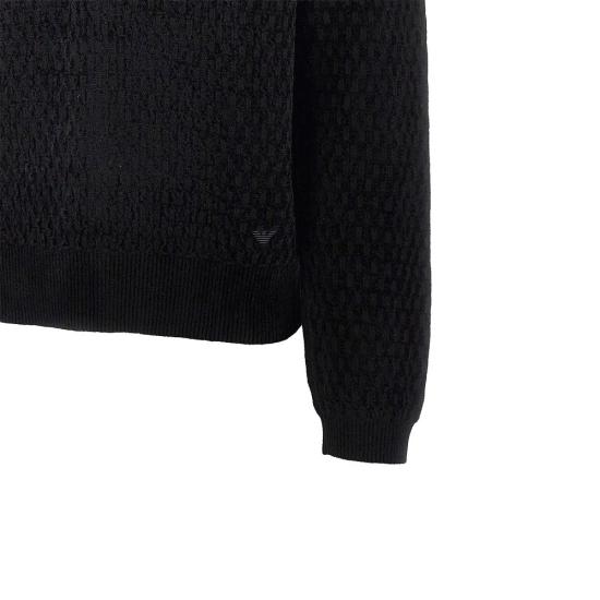 26FW 엠포리오 아르마니 니트웨어 EM006415AF29846 Black - EMPORIO ARMANI