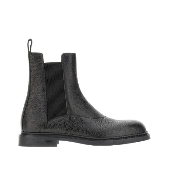 26FW 엠포리오 아르마니 부츠 X4M389XF583 Black