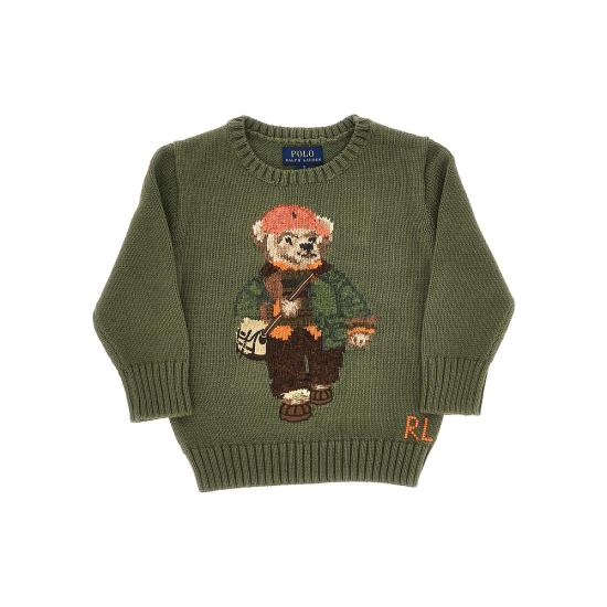 26FW [키즈] 랄프 로렌 탑 322B26124001 Green