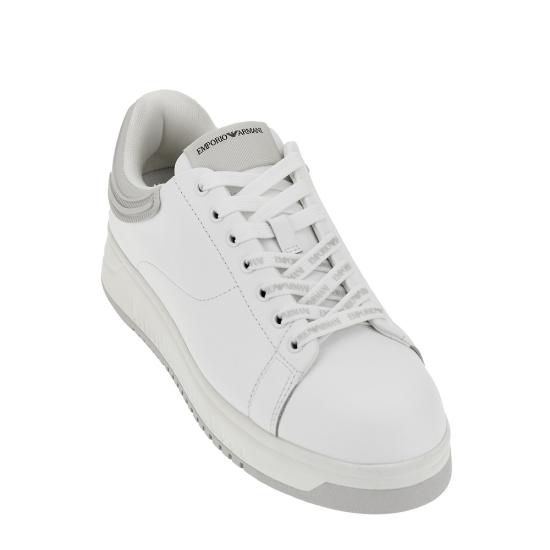 26FW 엠포리오 아르마니 슈즈 EM003663AF18212 White - EMPORIO ARMANI