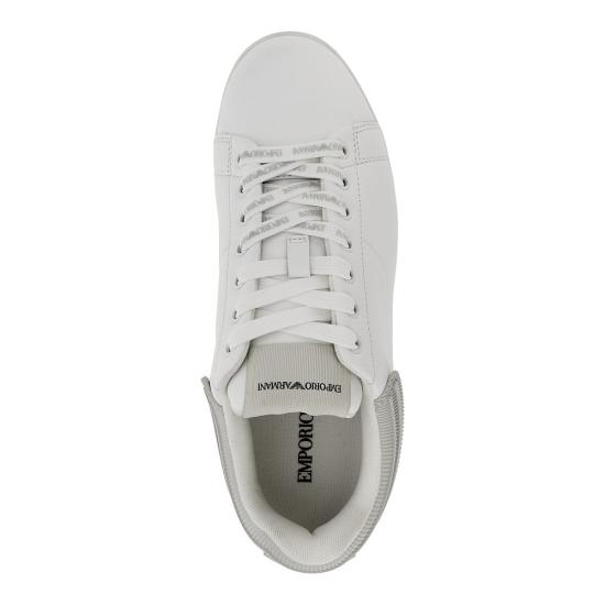 26FW 엠포리오 아르마니 슈즈 EM003663AF18212 White - EMPORIO ARMANI