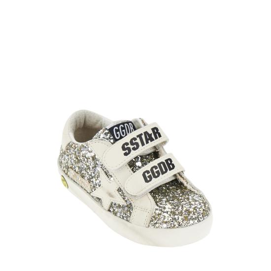 26FW [키즈] 골든구스 스니커즈 GJF00111F005314 Silver - GOLDEN GOOSE