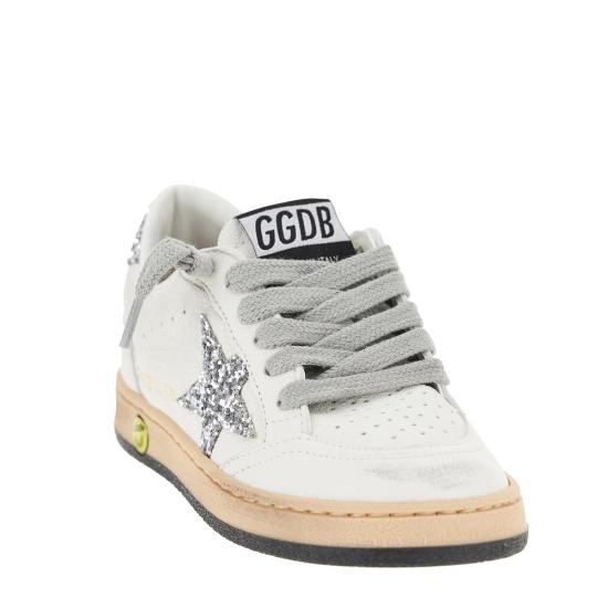 26FW [키즈] 골든구스 스니커즈 GYF00439F004826 White - GOLDEN GOOSE