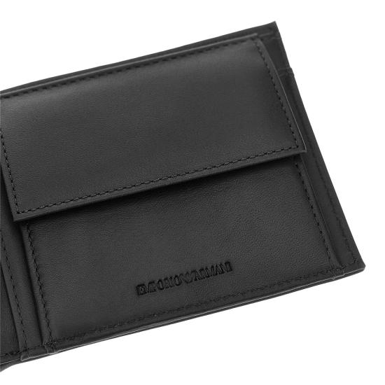 26FW 엠포리오 아르마니 가죽소품 EM007237AF29270 Black - EMPORIO ARMANI