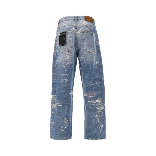 26FW 엠포리오 아르마니 데님 EM006488AF27794 Grey - EMPORIO ARMANI