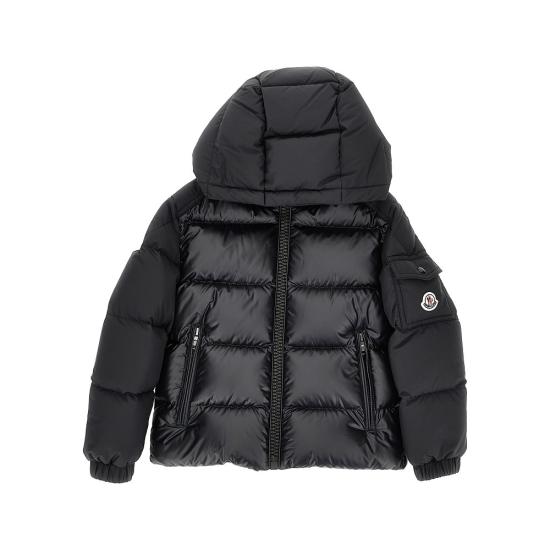 26FW [키즈] 몽클레어 탑 L29541A00076597YX Black