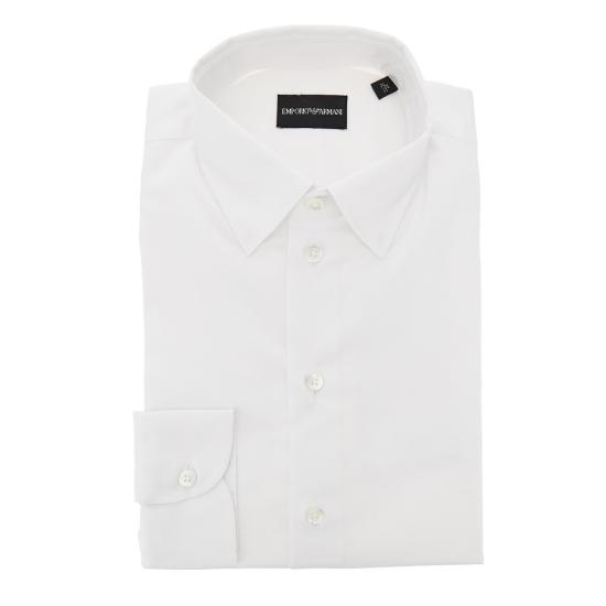 26FW 엠포리오 아르마니 셔츠 EM007373TE23245 White - EMPORIO ARMANI