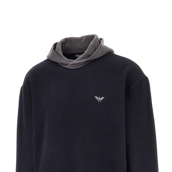 26FW 엠포리오 아르마니 니트웨어 EM006285AF18099 Blue - EMPORIO ARMANI