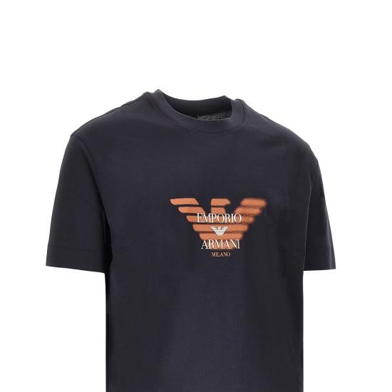 26FW 엠포리오 아르마니 탑 EM006765AF10017 Blue - EMPORIO ARMANI