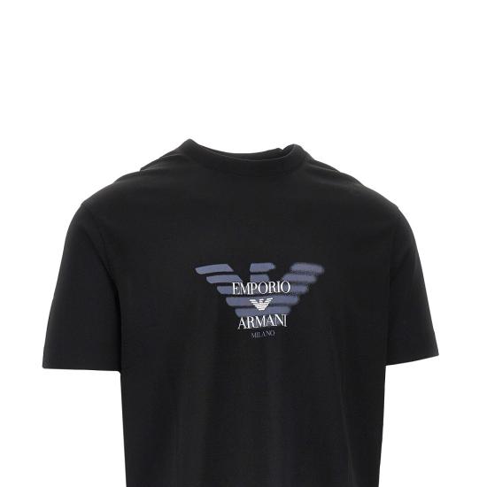 26FW 엠포리오 아르마니 탑 EM006765AF10017 Black - EMPORIO ARMANI
