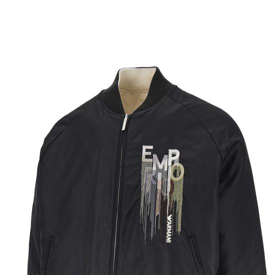 26FW 엠포리오 아르마니 패딩 EM006733AF29161 Black - EMPORIO ARMANI