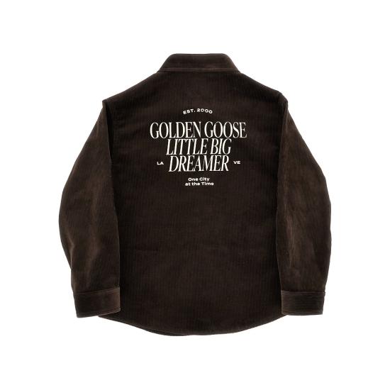 26FW [키즈] 골든구스 탑 GKP02800P002705 Brown - GOLDEN GOOSE