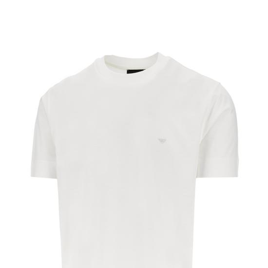 26FW 엠포리오 아르마니 탑 EM006318AF10017 White - EMPORIO ARMANI
