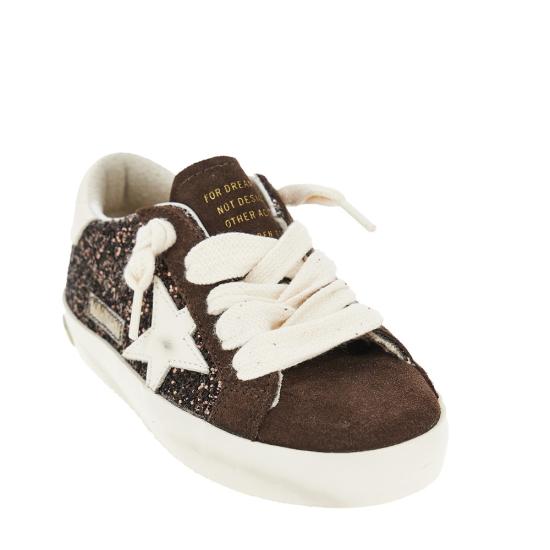 26FW [키즈] 골든구스 스니커즈 GJF00101F008660 Brown - GOLDEN GOOSE