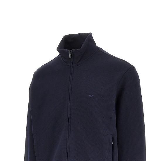 26FW 엠포리오 아르마니 긴팔 티셔츠 EM006320AF27655 Blue - EMPORIO ARMANI