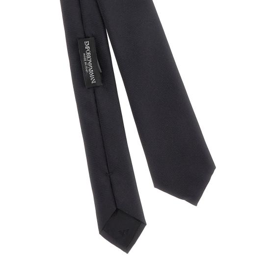 26FW 엠포리오 아르마니 넥타이 3400492R600 Black - EMPORIO ARMANI