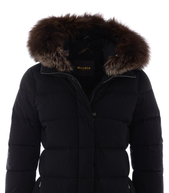 26FW 무레르 자가라 KN 롱 다운 자켓 ZAGARA KNU0001 BLACK - MOORER