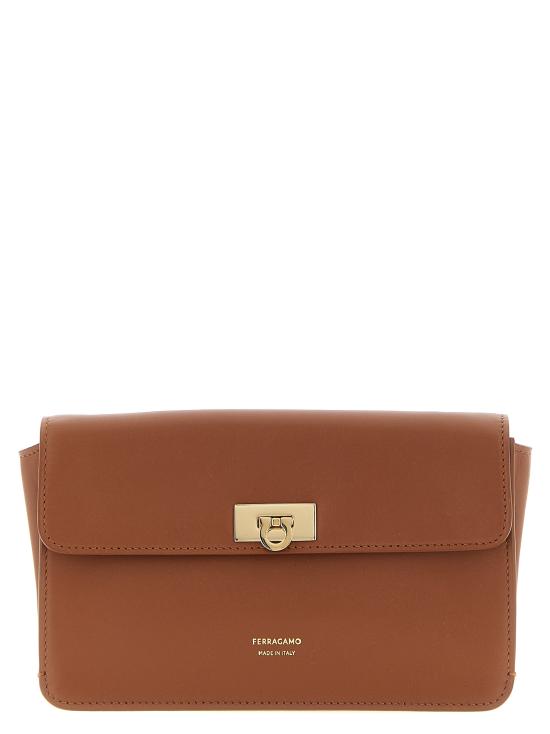 26FW 살바토레 페라가모 클러치/파우치 795688NEWCOGNAC Brown