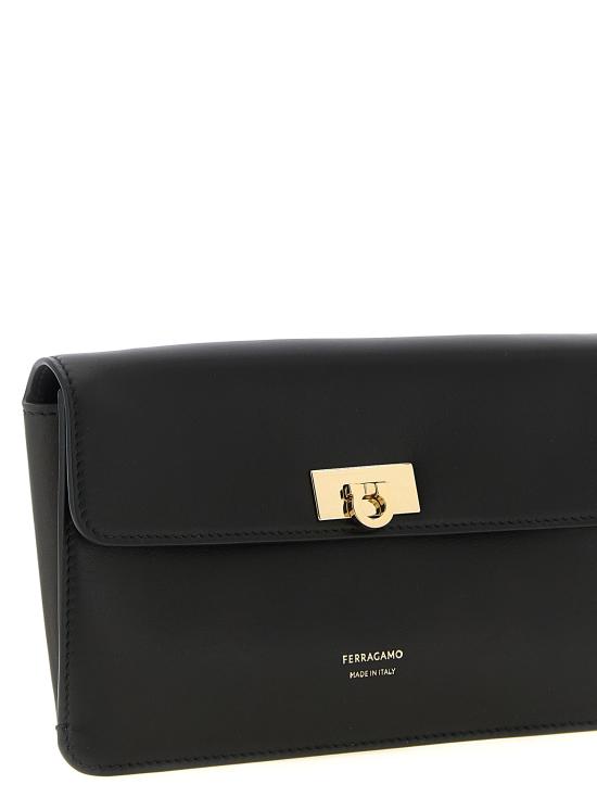 26FW 살바토레 페라가모 클러치/파우치 795687NERONERO Black - SALVATORE FERRAGAMO