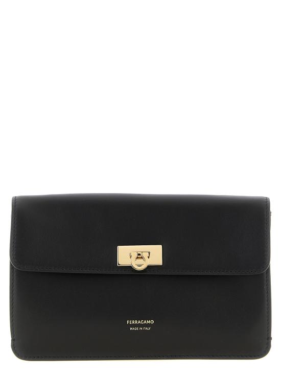26FW 살바토레 페라가모 클러치/파우치 795687NERONERO Black