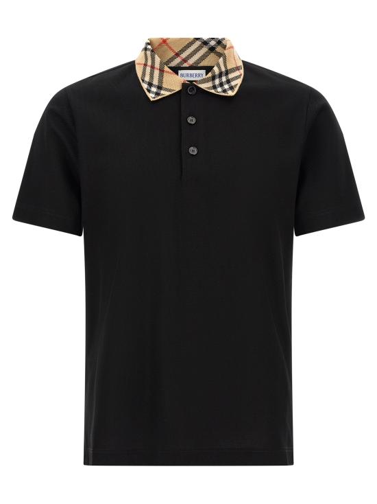 26FW 버버리 폴로 티셔츠 8126965BLACK
