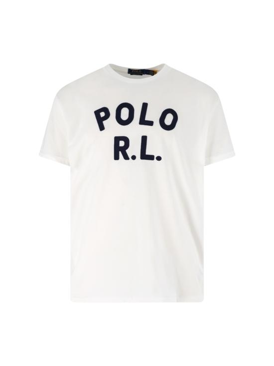 26FW 랄프 로렌 반팔 티셔츠 710B20222 003 WHITE
