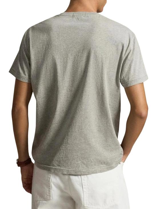 26FW 랄프 로렌 반팔 티셔츠 710B20222 004 GREY - RALPH LAUREN