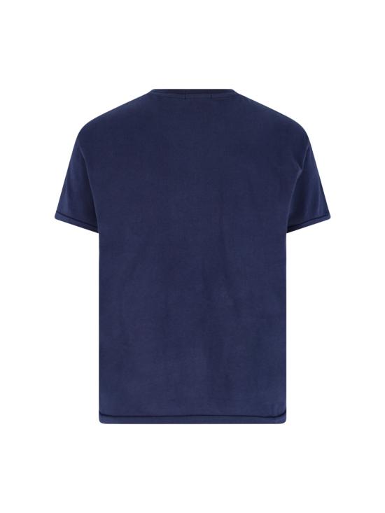 26FW 랄프 로렌 반팔 티셔츠 710B20222 001 NAVY - RALPH LAUREN