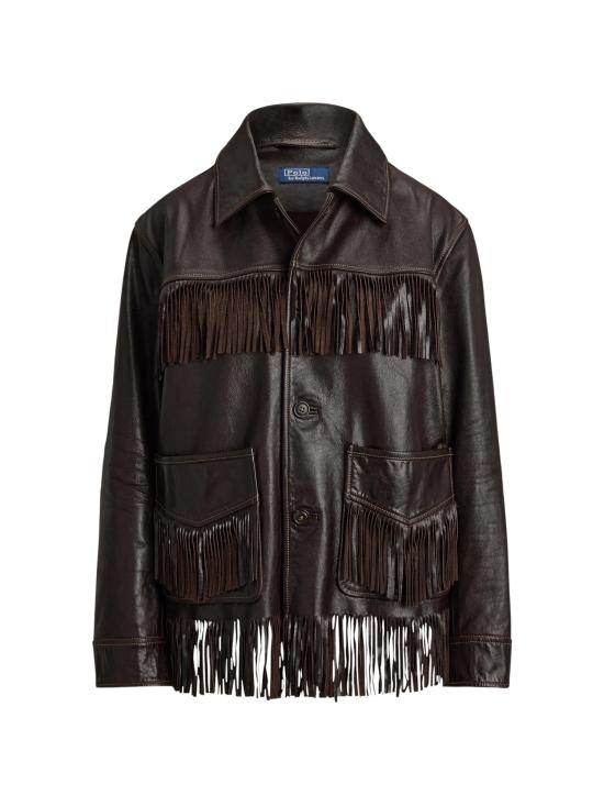 26FW 랄프 로렌 가죽 자켓 211B16687 001 BROWN