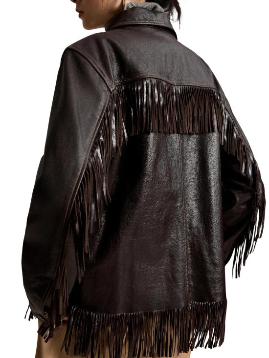 26FW 랄프 로렌 가죽 자켓 211B16687 001 BROWN - RALPH LAUREN