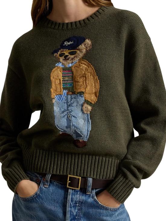 26FW 랄프 로렌 스웨터 211B17762 001 GREEN - RALPH LAUREN