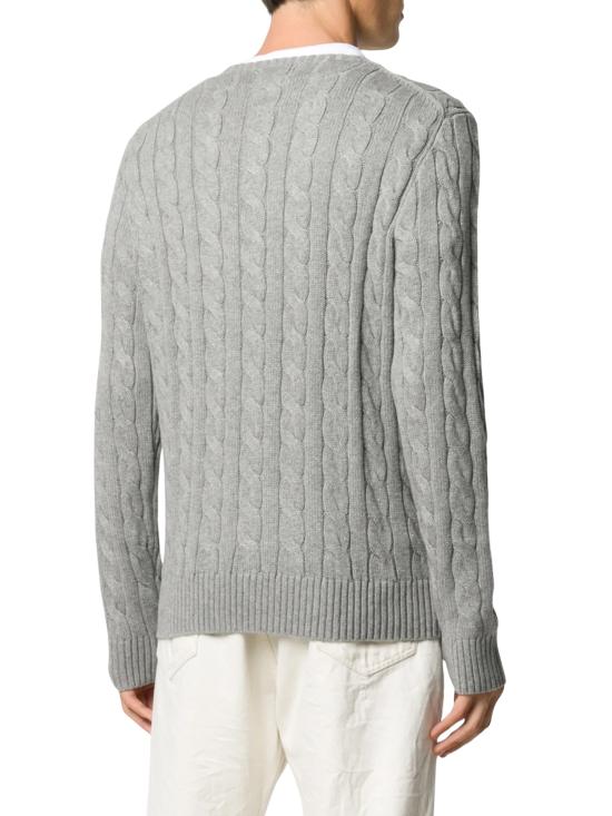 26FW 랄프 로렌 스웨터 710775885 013 GREY - RALPH LAUREN
