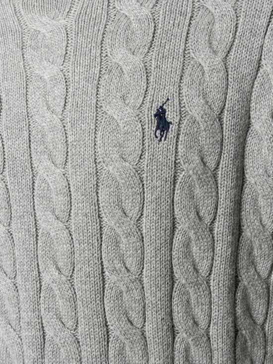 26FW 랄프 로렌 스웨터 710775885 013 GREY - RALPH LAUREN