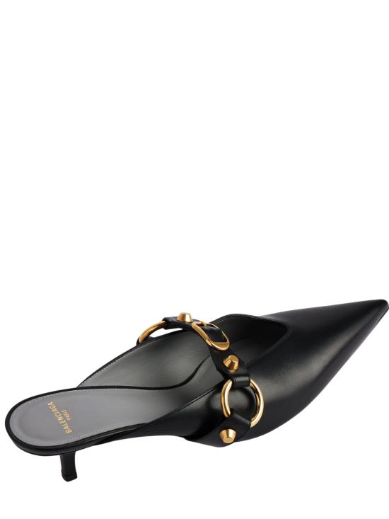 26FW 발렌시아가 시티 뮬 A000GQ WCIB11087 BLACK - BALENCIAGA