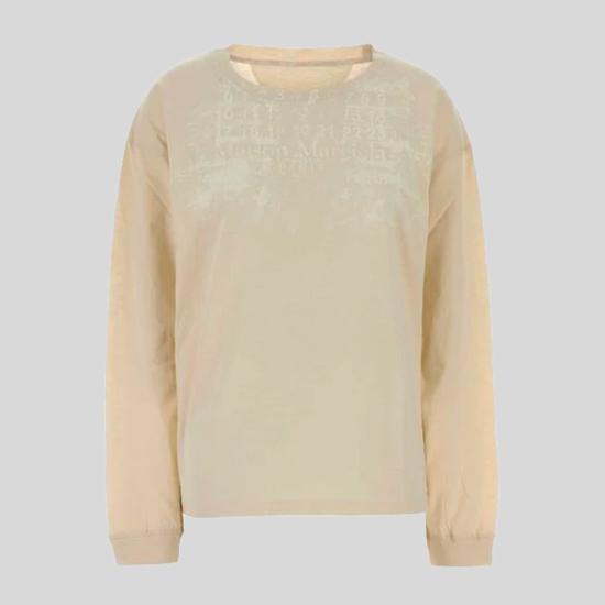 26FW 마르지엘라 긴팔 티셔츠 S51GC0556 M20162102 CREAM - MAISON MARGIELA
