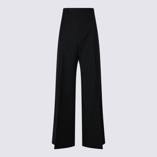 26FW 셀린느 울 개버딘 턱스 트라우저 울 개버딘 턱스 트라우저 RP0JN650D 38NO - CELINE