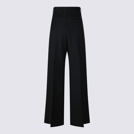 26FW 셀린느 울 개버딘 턱스 트라우저 울 개버딘 턱스 트라우저 RP0JN650D 38NO - CELINE