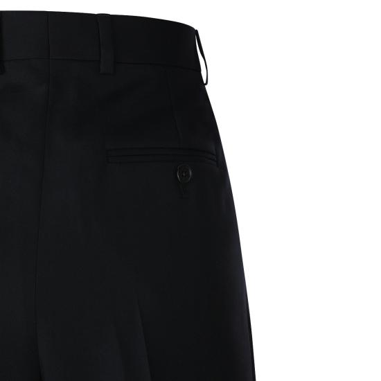 26FW 셀린느 울 개버딘 턱스 트라우저 울 개버딘 턱스 트라우저 RP0JN650D 38NO - CELINE