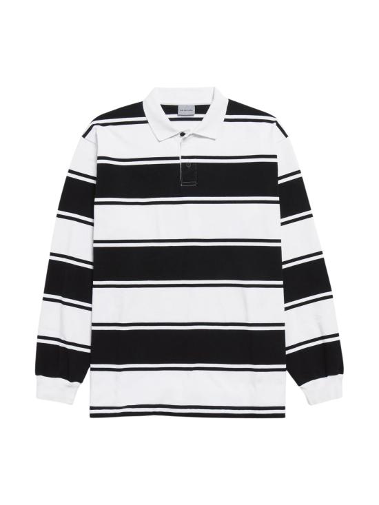 26FW 발렌시아가 긴팔 티셔츠 A00189 TUVW71070 BLACK