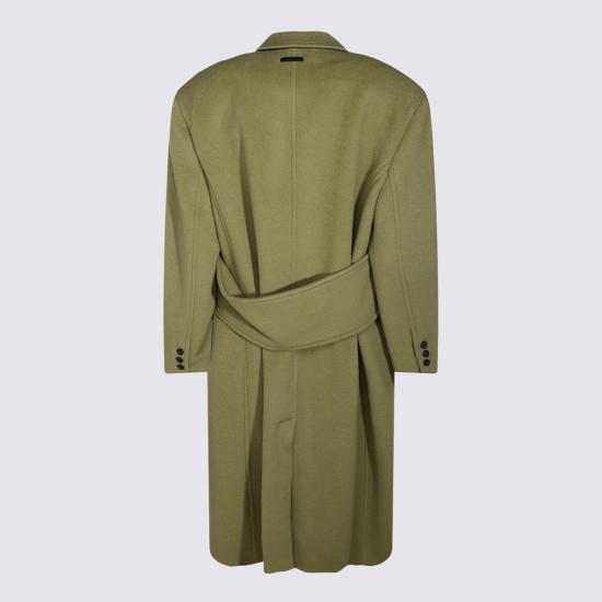 26FW 마르니 코트 TUMU0157U0 UTWA4900V16 LIME - MARNI